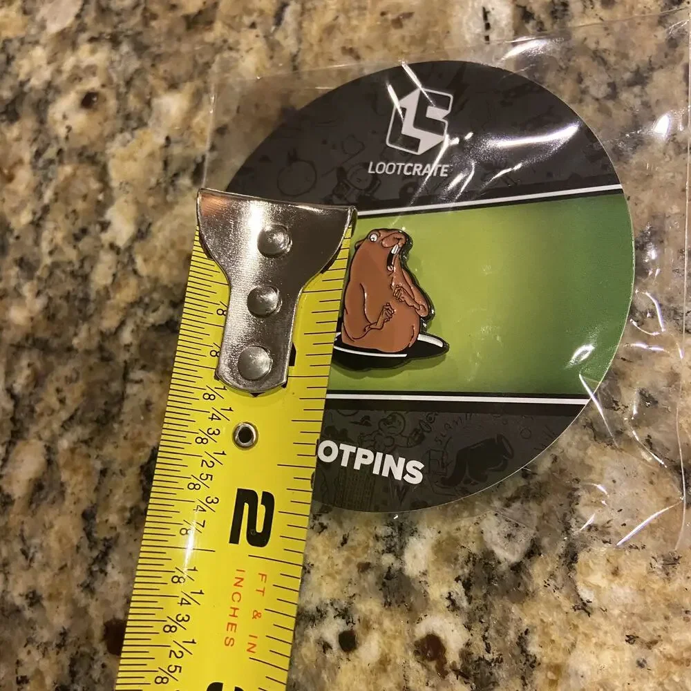 Loot Crate LootPins Groundhog Shadow Pin Groundhog Day October 2020 New Sealed